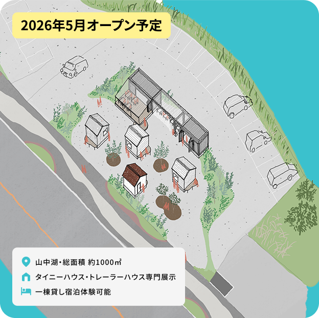 2026年5月オープン予定の展示場イメージ